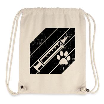 Spritze - Stanley/Stella recycelter Gym Bag - Naturweiß - Vorne
