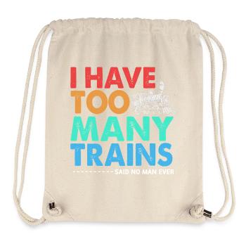 Modelleisenbahn Modellbau Modellbauer - Stanley/Stella recycelter Gym Bag - Naturweiß - Vorne