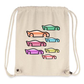 Autos - Stanley/Stella recycelter Gym Bag - Naturweiß - Vorne