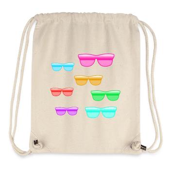 Lunettes de soleil - Sac à cordon recyclé Stanley/Stella - blanc naturel - Devant