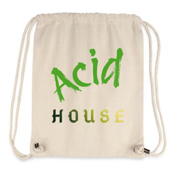 Acid House - Stanley/Stella Recycled Gym Bag - natural - Front