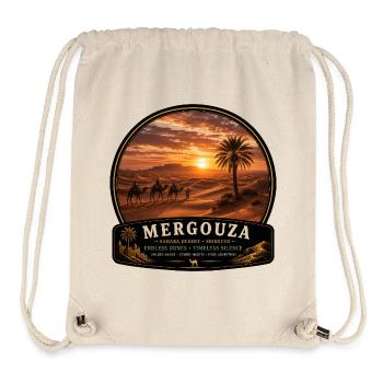 Mergouza Morocco Sahara Desert Camels Sun - Stanley/Stella Recycled Gym Bag - natural - Front