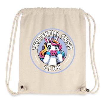 Existenzkrisen Einhorn Club Geschenk - Stanley/Stella recycelter Gym Bag - Naturweiß - Vorne