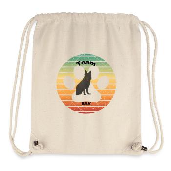 Équipe Bak - Sac à cordon recyclé Stanley/Stella - blanc naturel - Devant