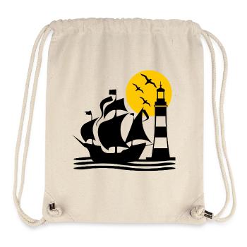 Sail - Stanley/Stella Recycled Gym Bag - natural - Front
