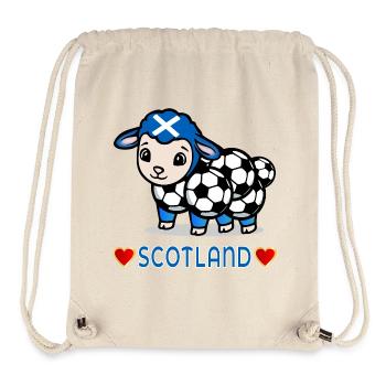 Scotland Lamb Soccer - Stanley/Stella recycelter Gym Bag - Naturweiß - Vorne