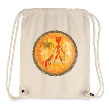 Sonne Indigene Silhouette - Stanley/Stella recycelter Gym Bag - Naturweiß - Vorne