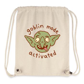 Goblin-Modus aktiviert - Stanley/Stella recycelter Gym Bag - Naturweiß - Vorne
