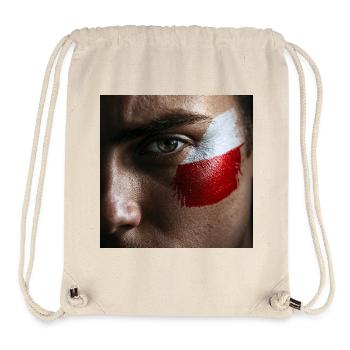 Polnische Blutkriegsfahnen – Patriotisch - Stanley/Stella recycelter Gym Bag - Naturweiß - Vorne