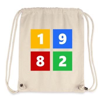 1982 - Stanley/Stella Recycled Gym Bag - natural - Front