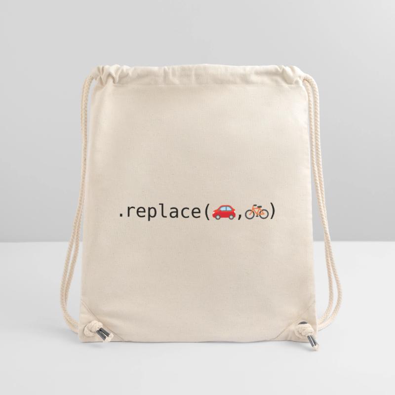 Replace cars with bikes; Python edition Stanley/Stella Recycled Gym Bag