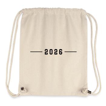 2026 Strich - Stanley/Stella recycelter Gym Bag - Naturweiß - Vorne