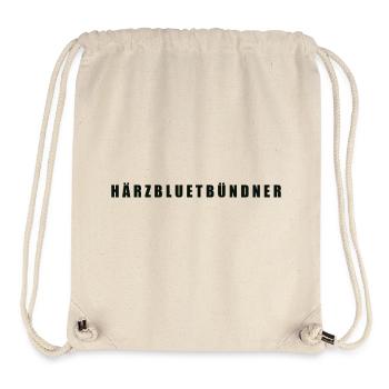 Härzbluetbündner Bündner Graubünden - Stanley/Stella recycelter Gym Bag - Naturweiß - Vorne