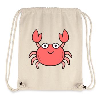 Crab Crab - Stanley/Stella Recycled Gym Bag - natural - Front