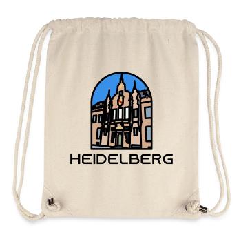 Heidelberg - Universität Bibliothek - Stanley/Stella recycelter Gym Bag - Naturweiß - Vorne