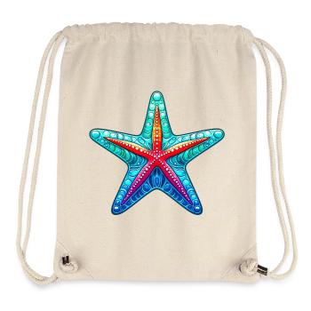 Étoile de mer - Sac à cordon recyclé Stanley/Stella - blanc naturel - Devant