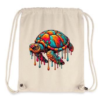 Turtle - Stanley/Stella Recycled Gym Bag - natural - Front