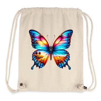 Butterfly - Stanley/Stella Recycled Gym Bag - natural - Front