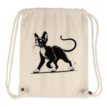 Devon Rex Design – Charmant und einzigartig - Stanley/Stella recycelter Gym Bag - Naturweiß - Vorne