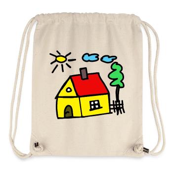 House Hut Dream House Builders - Stanley/Stella Recycled Gym Bag - natural - Front