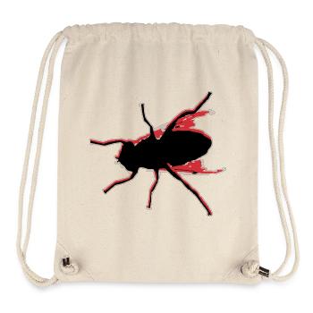 Fliege fischen No.2 - Stanley/Stella recycelter Gym Bag - Naturweiß - Vorne