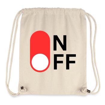 ON/OFF mode - Stanley/Stella Recycled Gym Bag - natural - Front