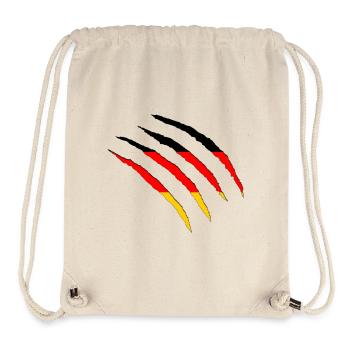 Flame ClawFlame Claw Germany Flag Germany - Stanley/Stella Recycled Gym Bag - natural - Front