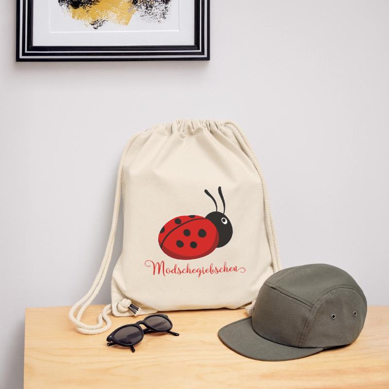 Modschegiebchen Ladybug Saxon Gift Idea Stanley/Stella Recycled Gym Bag