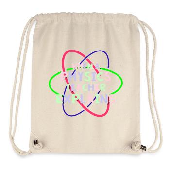 Physique Physicien Physique Étudiant en physique Professeur de physique - Sac à cordon recyclé Stanley/Stella - blanc naturel - Devant