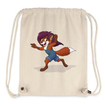 Mistel aus Vettirfolk - Stanley/Stella recycelter Gym Bag - Naturweiß - Vorne