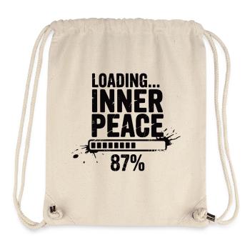 Loading Inner Peace - Sarkasmus Stress Shirt - Stanley/Stella recycelter Gym Bag - Naturweiß - Vorne