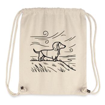 Dachshund Coast Frisian Mink Stiff Breeze Moin - Stanley/Stella Recycled Gym Bag - natural - Front