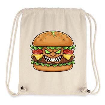 Grim Citizen Demon Cartoon - Stanley/Stella Recycled Gym Bag - natural - Front