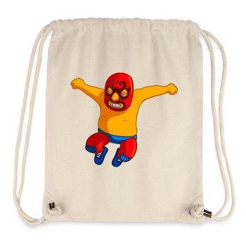 wrestling wrestler sumo boxers boxing23 - Stanley/Stella Recycled Gym Bag - natural - Front