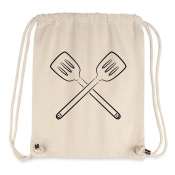 Slotted spoon - Stanley/Stella Recycled Gym Bag - natural - Front