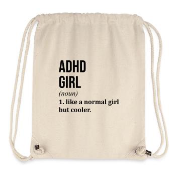 ADHS - Stanley/Stella recycelter Gym Bag - Naturweiß - Vorne