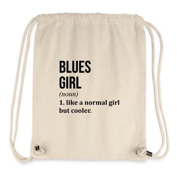 blues - Sac à cordon recyclé Stanley/Stella - blanc naturel - Devant