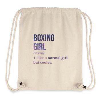 Boxen - Stanley/Stella recycelter Gym Bag - Naturweiß - Vorne
