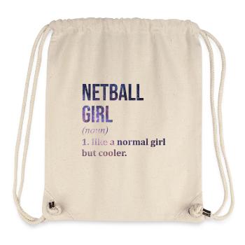 Netzball - Stanley/Stella recycelter Gym Bag - Naturweiß - Vorne