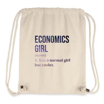 économie - Sac à cordon recyclé Stanley/Stella - blanc naturel - Devant