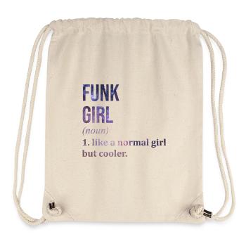 Funk - Stanley/Stella recycelter Gym Bag - Naturweiß - Vorne