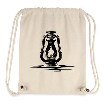 Sketch oil lamp - Stanley/Stella Recycled Gym Bag - natural - Front