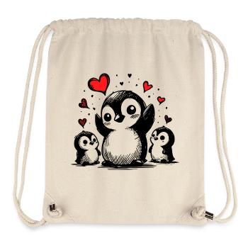Happy Couple Surrounded by Love - Stanley/Stella Recycled Gym Bag - natural - Front