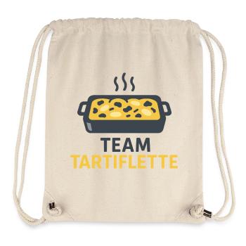 Team Tartiflette - Stanley/Stella recycelter Gym Bag - Naturweiß - Vorne