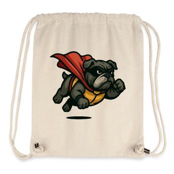 Heroischer Bulldoggen-Umhang - Stanley/Stella recycelter Gym Bag - Naturweiß - Vorne