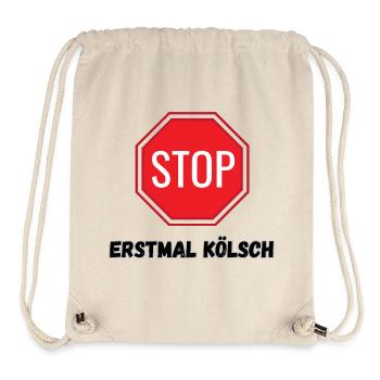 Karneval Kostüm Kölsch - Stanley/Stella recycelter Gym Bag - Naturweiß - Vorne