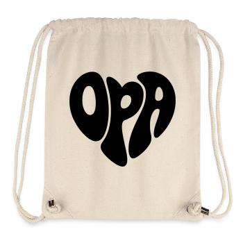 Grandfather - Stanley/Stella Recycled Gym Bag - natural - Front