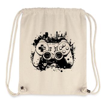 Video games - Stanley/Stella Recycled Gym Bag - natural - Front