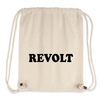 Revolt - Stanley/Stella recycelter Gym Bag - Naturweiß - Vorne