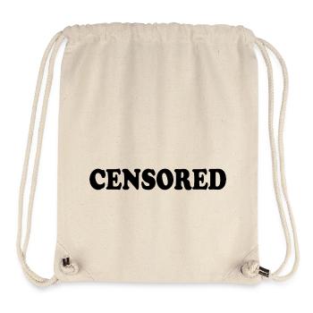 censored - Stanley/Stella Recycled Gym Bag - natural - Front